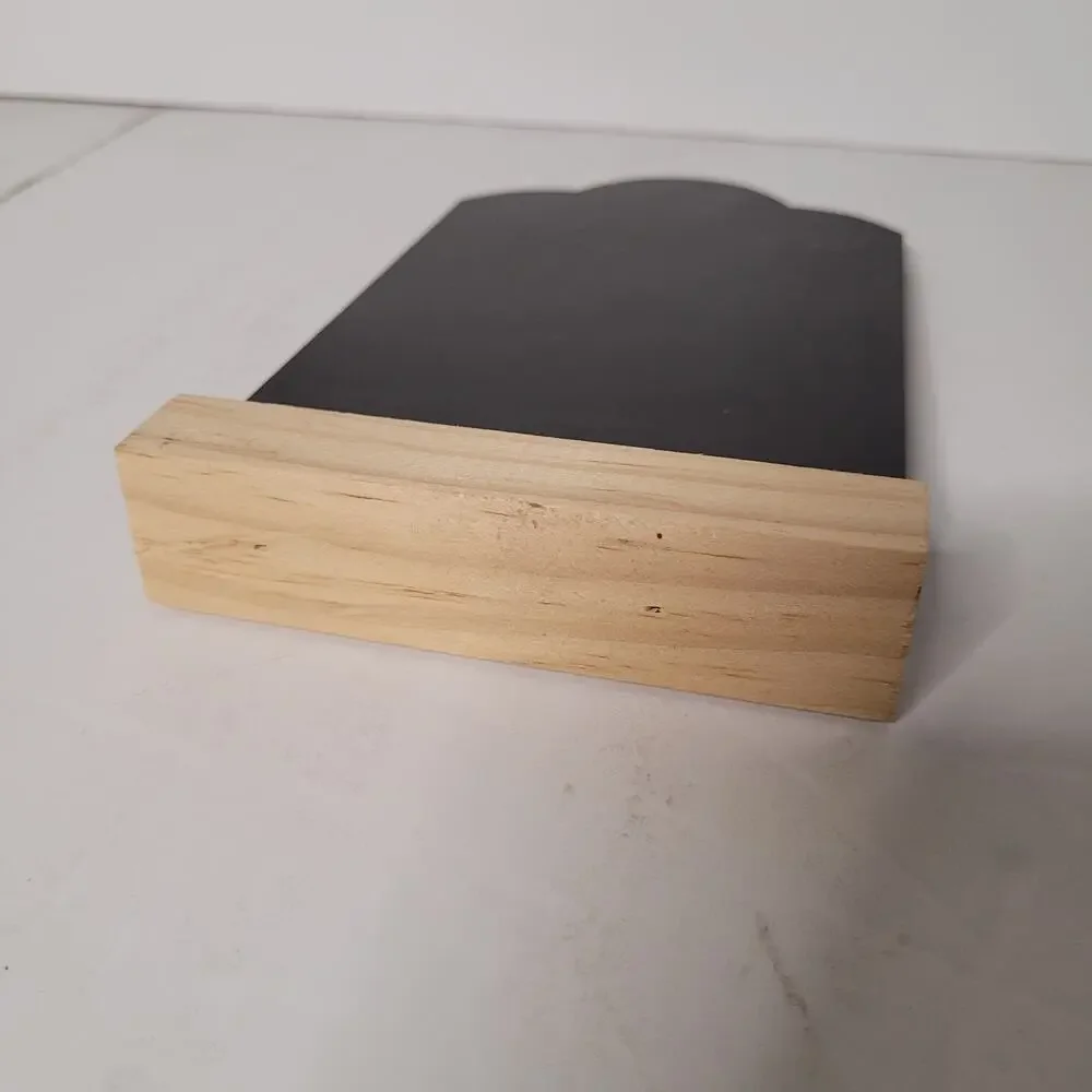 Unique Tombstone Shaped Chalkboard with 4 Chalks